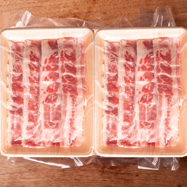 画像2: 豚バラ肉カット 1kg（500g×2パック） (2)