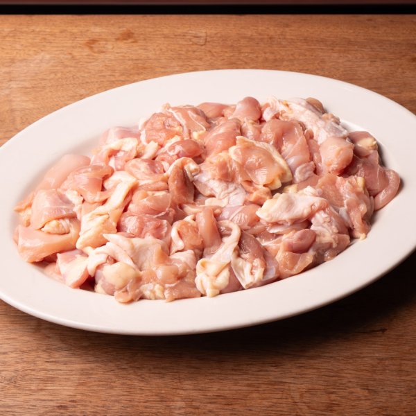 画像1: 鶏もも肉カット 500g（1パック） (1)