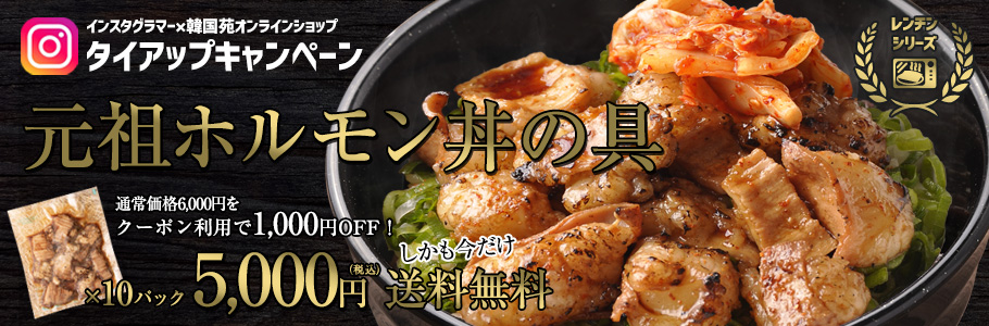 元祖ホルモン丼の具10P